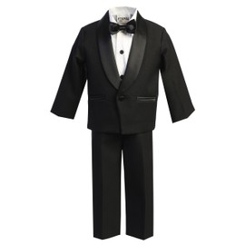 Baby Tuxedo 12-18 Months Newborn Black Suit Tux for Babies boss Baby Suit trajes para Bebes Infant boy Formal wear Tuxedos Boys Boys' Suits