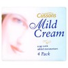 CUSSONS MILD CREAM SOAP - 4pk