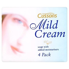 CUSSONS MILD CREAM SOAP - 4pk