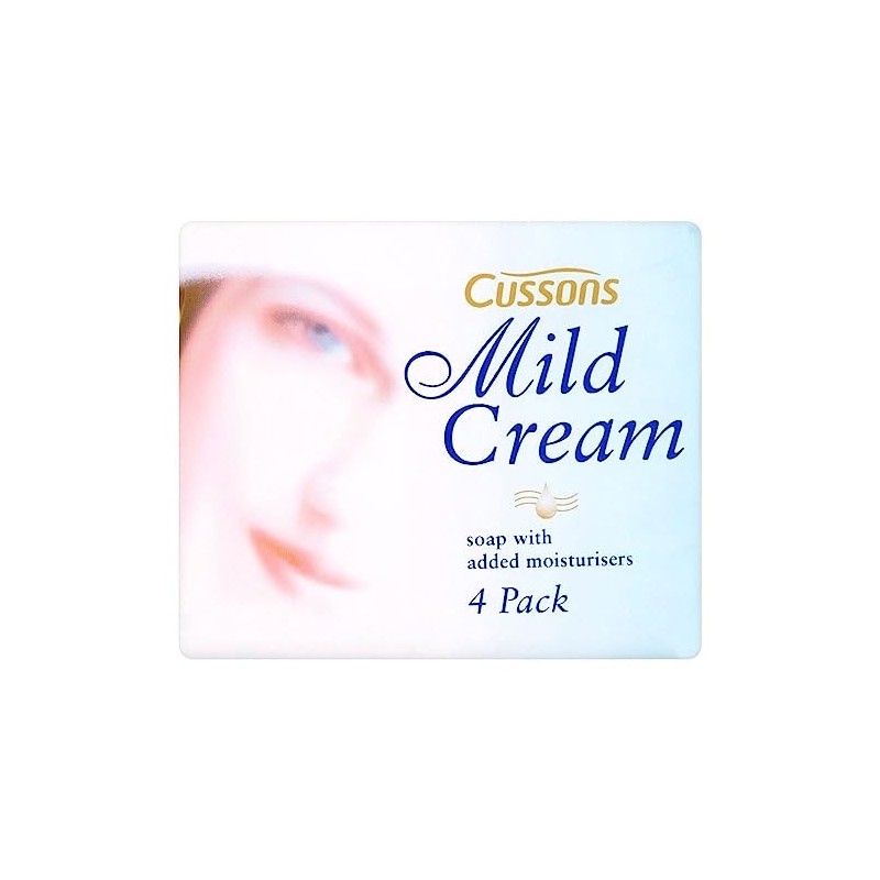CUSSONS MILD CREAM SOAP - 4pk
