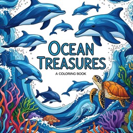 ocean treasures coloring book: unique designs for Kids and Adults