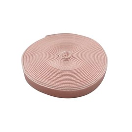 Tokurin 5 Yards Pink Single Face Velvet Ribbon 15MM (0.5 Inch) Used for Gift Packaging Christmas Tree Christmas Gift Box DIY Packaging