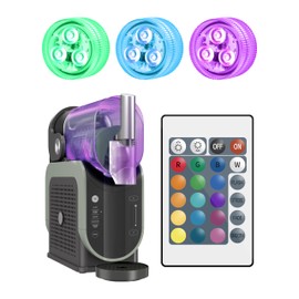 Casaletto LED Capsule Lights for Ninja Slushi FS301/FS300, 16 Colors &4 Modes and No Installation, RGB Waterproof Light for Ninja Slushi Machine Accessories