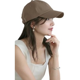 Little & More Women's Cap, Hat, 2 Sizes, Deep, UV, UV Protection, Blackout, Stylish, Sun Protection, 100% UV and Light Blocking, UPF 50+, beige, (greige), 55.0 cm
