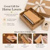 Horse Shedding Tool for Coat Care – Wooden-Handle Grooming Blade
