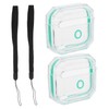 Gatuida 2pcs Wireless Earphone Protector Case Cover for TPU Impact