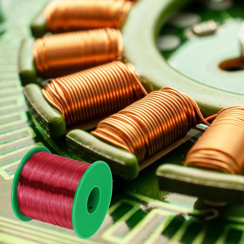 MECCANIXITY 28 AWG Magnet Wire, 28 Gauge Enameled Copper Wire,