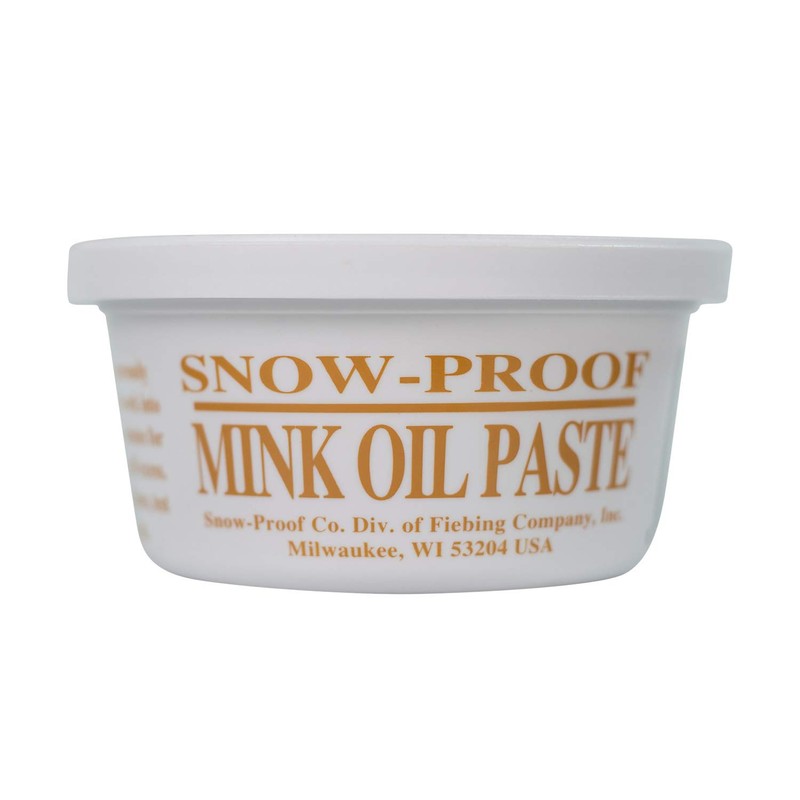 Snow Proof Mink Oil 3oz (85g) for Conditioning, Waterproofing, and