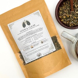 Good & Clear Herbal Tea by The Good Village Co – Caffeine-Free Respiratory Support Tea with Natural Herbs, 20 Servings