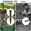 14 Inch Rebar Stakes 1/2" Heavy Duty Ground Anchors for