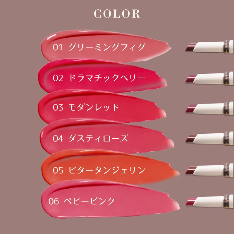 MilleFee Grow Lips (05 Bitter Tangerine) Lipstick, Luster, Leak-Resistant, Highly