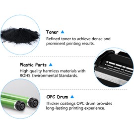 SuperInk 1 Pack High Yield Compatible Toner Cartridge Replacement for Canon FX11 FX-11 1153B001AA Black use in Laser Class 810 830 830i Printer