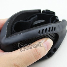 OAREA Tactical Ski Goggles sunglass Outdoor Protective With Metal Steel Mesh for CS War Game Airsoft Paintball Safety Eyewear