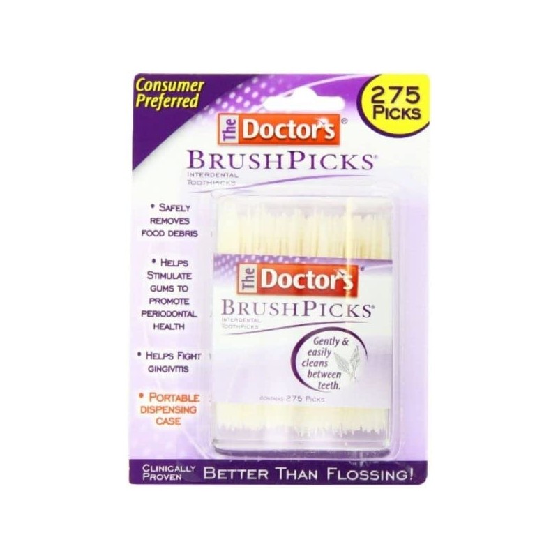 Doctors Brush Picks 275 Count (6 Pack)