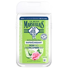 Le Petit Marseillais Extra Gentle Refreshing Shower Gel Organic Rose & Organic Cucumber 250 ml