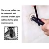 Lhbwhiz Double Head Screw Extractor Set, Left Extractor Removal Tool