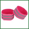 Motoforti 8pcs Reflective Bands for Arm Cycling Reflective Armbands Pink