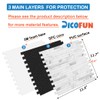 DICOFUN 10-Sheet Peel and Stick Backsplash Tile, Faux White Marble