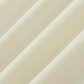 No. 918 Reman 2-Pack Twist Tab Linen Texture Semi-Sheer Tab Top Curtain Panel Pair, 40" x 84", Ivory