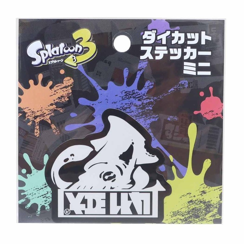 Splatoon 3 Die Cut Sticker Mini (2)