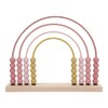 Little Dutch Wooden Abacus Rainbow Pink (Dusky Pink)