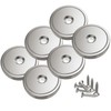 Magnetpro Pack of 6 Disc Magnets with Capsule 55 kg
