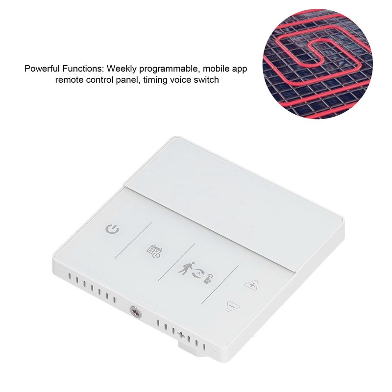 Smart Thermostat Weekly Programmable Voice Switch 10K Sensor Precise Temperature