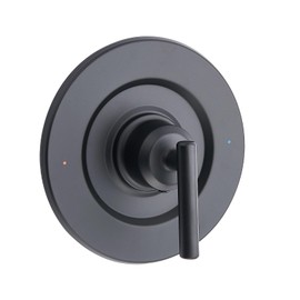 T2901BL Shower Lever Handle Replacement Compateble with Moen T2901BL Gibson Posi-Temp Valve Trim Kit, Chrome Shower Trim Kit Shower Lever Handle (#2510 Valve Required) (Black)