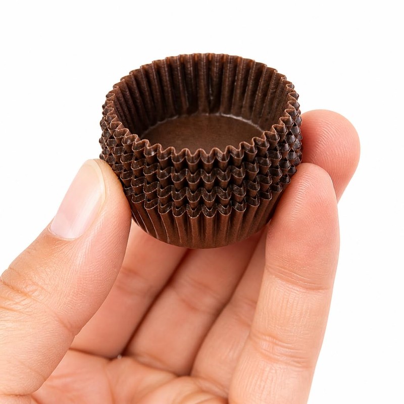 #5 Brown Paper Candy Cup Cups 250 Pack Candy Making