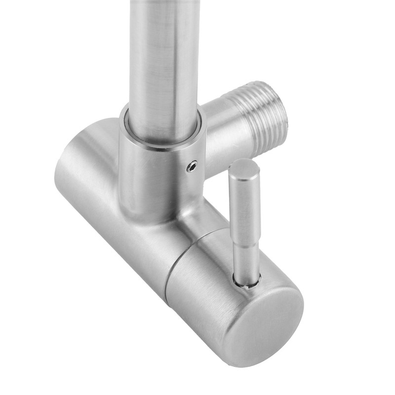 G1/2 Sink Faucet Wall-in 360 Degree Rotating Water Tap Single