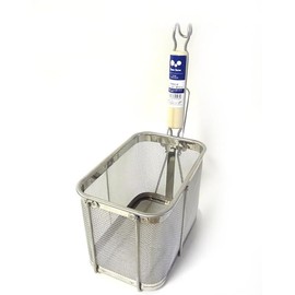 TS 18-8 30123 Wooden Handle, Square Type, Udon Bo, Deep Type