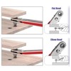 2-Piece Mini Ratchet Wrench Set, Drive Right Angle Ratchet Screwdriver