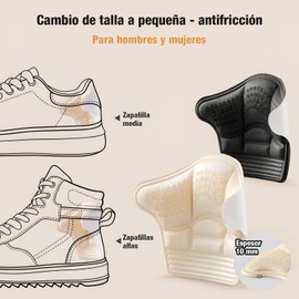 Almohadillas de Talón para Zapatos Sueltos,8 PCS Almohadillas de Talón,Almohadillas de Talón Adheribles para Zapatos de Mujer y Hombre,Protectoras Tacones,para Evitar Resbalones,Ampollas(4 Pares)