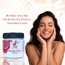 Mirintz 100% Kaolin Clay Powder | (100 gms) Clay Mask for Face | Hydrating & Exfoliating Face Mask | Perfect for Natural DIY Skin Cleansers, Masks & Scrubs | Kaolin Clay Face Masks Skincare