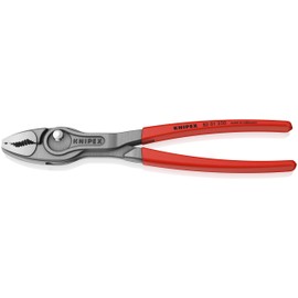 Knipex 82 01 250 TwinGrip Slip Joint Pliers - Black Atramentized - 250mm
