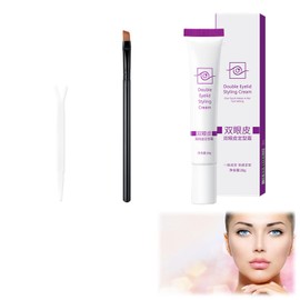 Double Eyelid Shaping Cream, Double Eyelid Styling Cream, Double Eyelid, Long Lasting Invisible Double Eyelid Shaping Styling Cream, Waterproof, with Y Stick