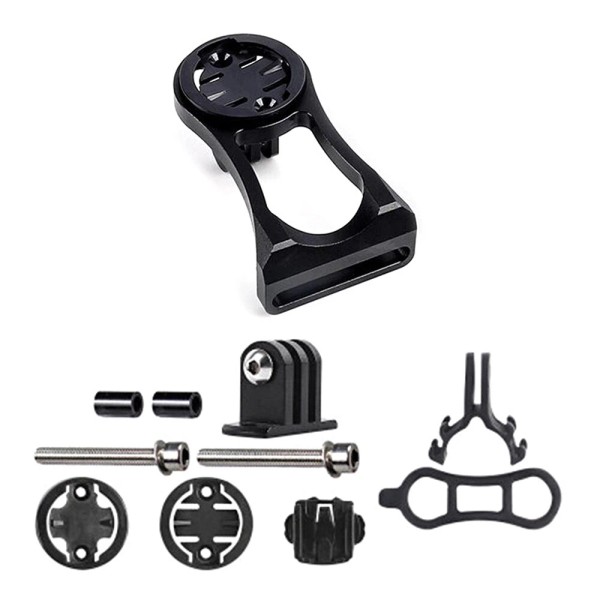 Bicycle Stem Extended Bracket Bike Headlight Mount Alloy Computer Holder