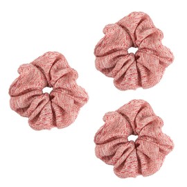 Hair Scrunchies for Women Hair | colorful Hair Scrunchie | Big Hair Scrunchies | White Scrunchies | Thick Hair Scrunchies | Hair Ties No Damage | Cicimeiluody (3, Red, Petite)