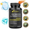 Bcuelov Probiotic and prebiotic capsules - promote gut health, immune