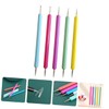 Outanaya 5pcs Nail Art Tools Set Manicure Painting Kit Embossing