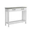 TaoHFE Foyer Tables for Entryway, Farmhouse Console Table with Drawer,
