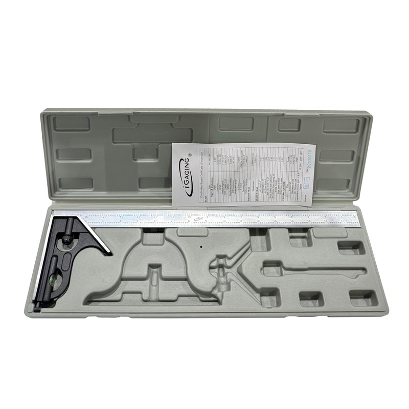 iGaging Combination Square Premium 2-Piece 18" 4R