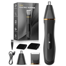 Electric Nose & Body Hair Trimmer for Men – Pubic Hair Ball Trimmer for Men