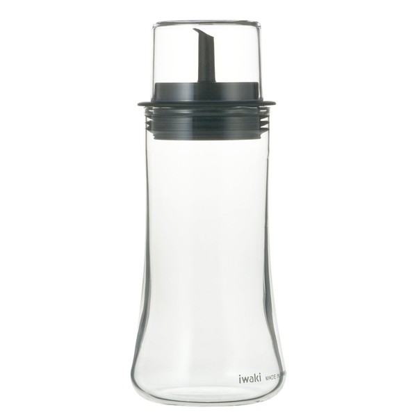 iwaki lid soy sauce bottle (M) 160ml KT5032-BK (japan import)