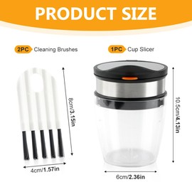 Strawberry Slicer, Fruit Cup Slicer, Strawberry Cup Chopper, Banana Kiwi Slicer Cutter, Stainless Steel Strawberry Egg Slicer, Quickly Making Fruit Vegetable Salad