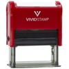 Balance Due Self Inking Rubber Stamp (Red Ink) - Large