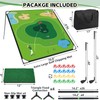 GLUTIA Golf Chipping Game Set, 71"x71" Large Sticky Golf Game,