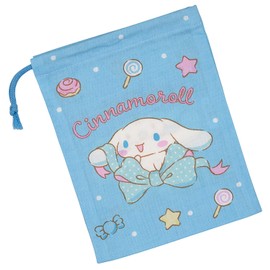 Skater KB63 Sanrio Cinnamoroll, Big Ribbon, Girls Lunch Box, Cup Bag