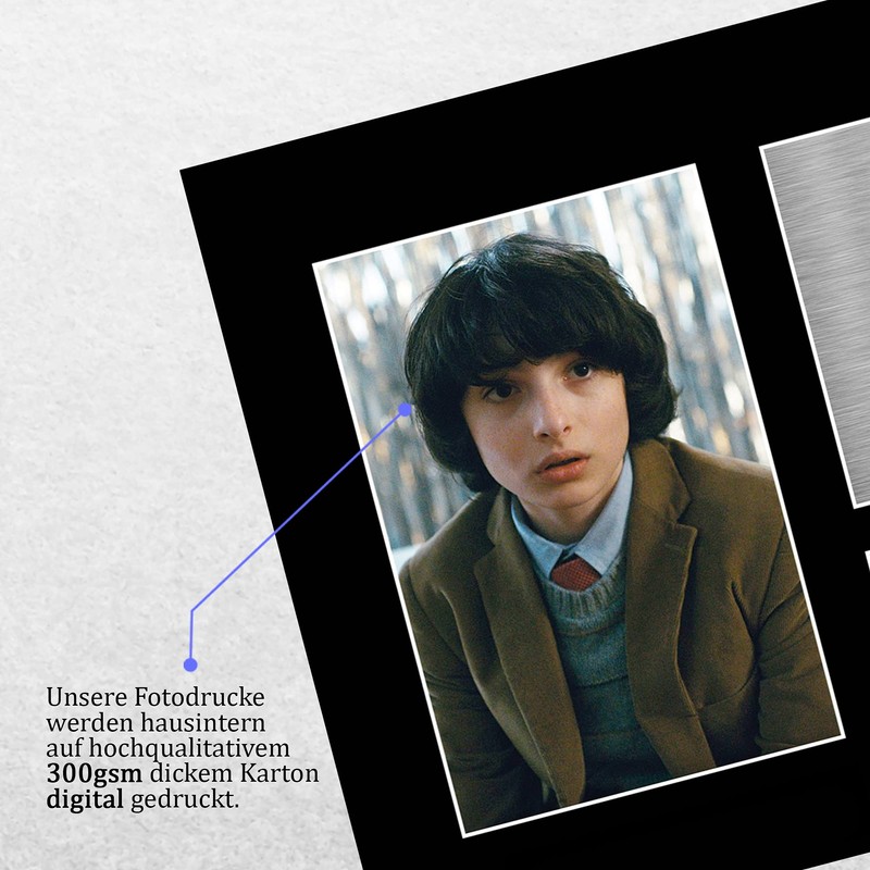 HWC Trading Finn Wolfhard Mike Wheeler Gifts Printed Autograph Display