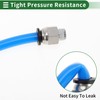 HOPESPANNER Push to Connect Air Fittings 5/16" Male Thread Air